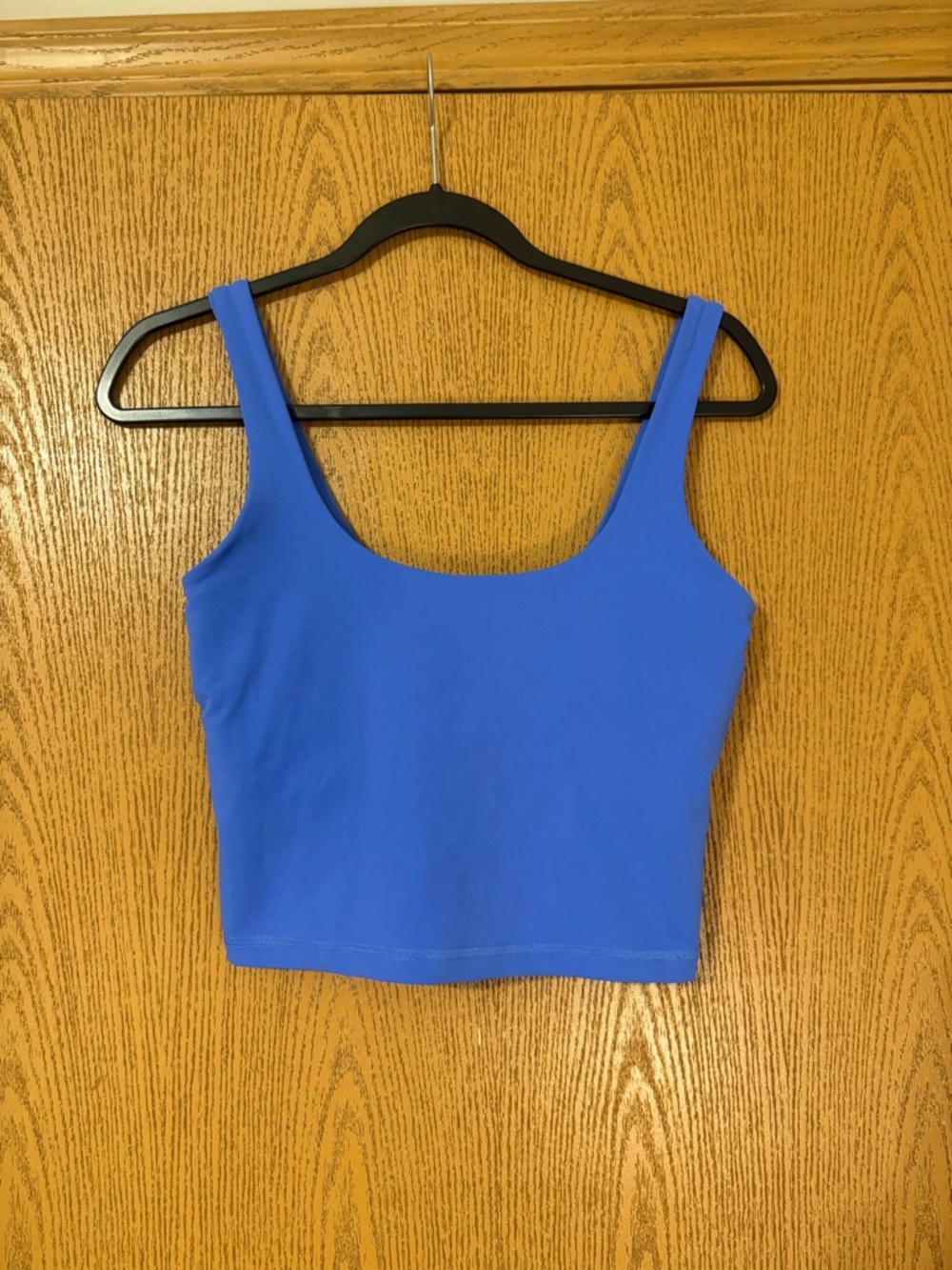 Avia Light Blue Crop Tank